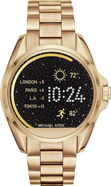 michael kors access bradshaw smartwatch women|Michael Kors access touchscreen smartwatch.